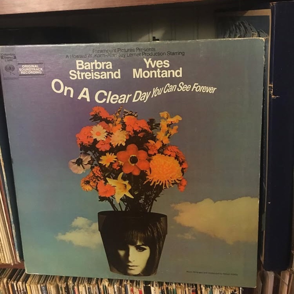 1960s On A Clear Day You Can See Forever vinyl record